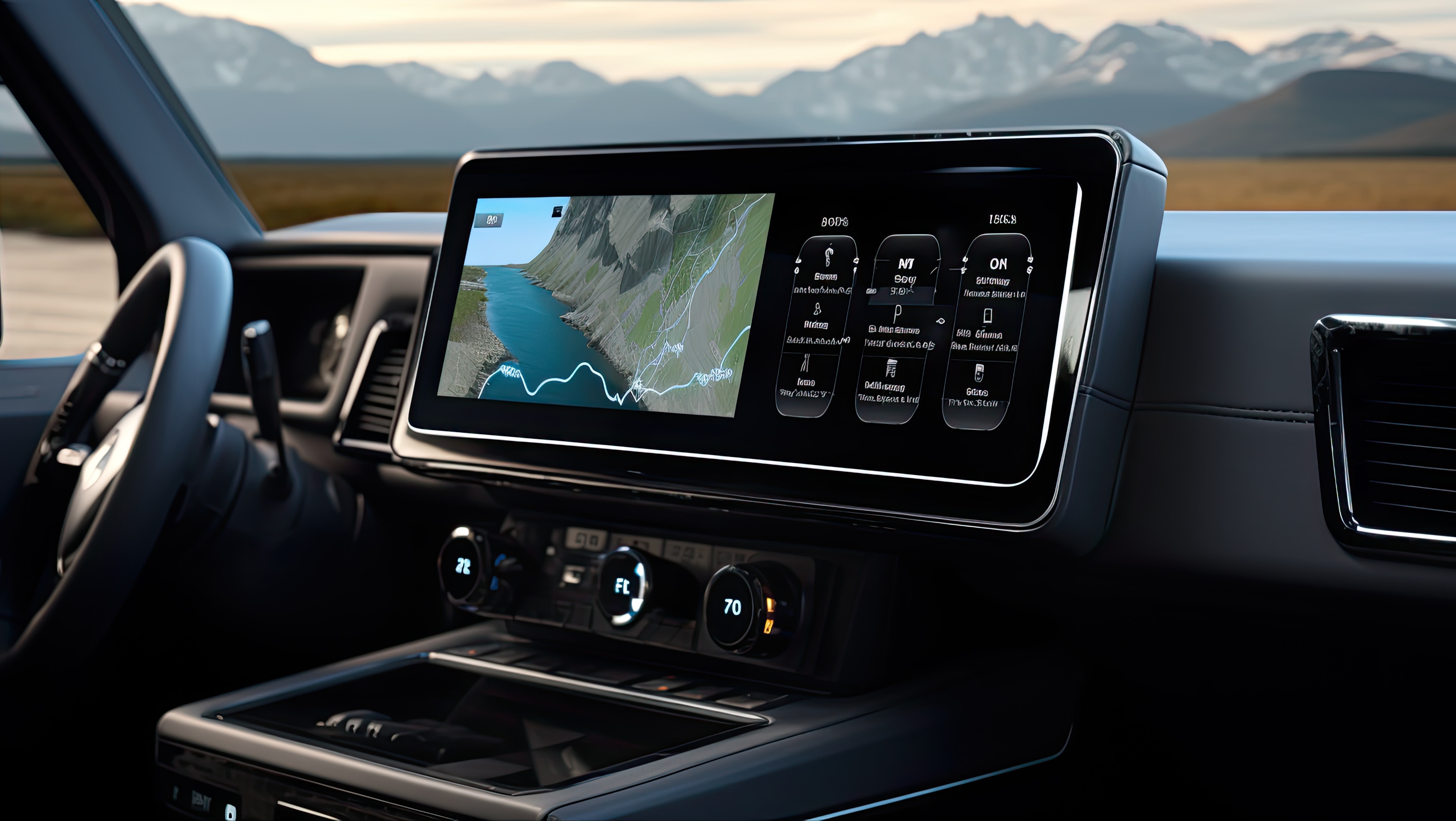 Navigationssystem in einem Wohnmobil